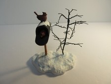 Christmas/Holiday Decor Birds on mailbox