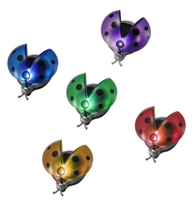 Ladybug Solar Garden LED Lights Statues Patio Yard Lawn Outdoor Decors