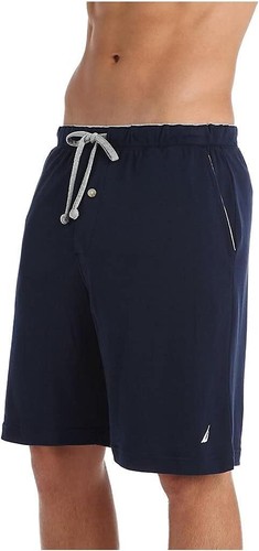 Nautica Uomo: Pantaloncini Pigiama In Morbido Cotone 100% Con Vita Elastica - 6