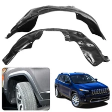 Front Inner Fender Liner Set For 2014-2018 Jeep Cherokee Left & Right Side 2PcS