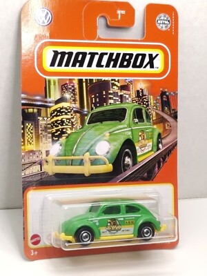 Matchbox 1962 VOLKSWAGEN BEETLE Taxi green #97 Thailand