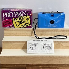 Pro Plan Brand Pet Food Give Away Blue Argus 35mm Camera Focus Free New in Box