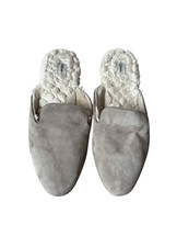 Birdies THE PHOEBE Suede Moleskin Lining Slide Slipper Mules Size 10