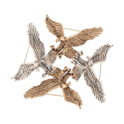 4Stücke Eagle Brooch Antik für Geschenke und Besondere Anlässe