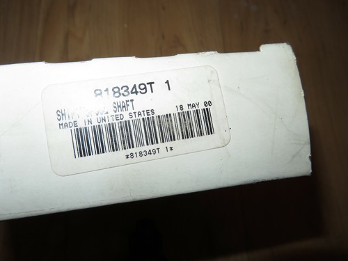 MerCruiser Sterndrive Shift Spool shaft 818349T1 1980-1997 NEW NOS - Picture 2 of 5