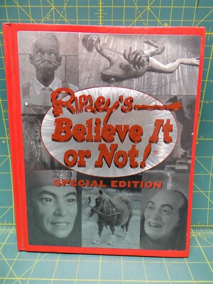 Ripley's Believe it or Not! Special Edition Hardcover 2001 Scholastic Inc