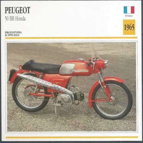 EDITO SERVICE S A CLASSIC MOTORCYCLES-1965-PEUGEOT-50 BB HONDA