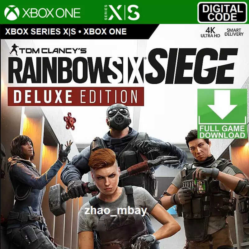 Jogo Tom Clancys Rainbow Six Siege ediço Deluxe