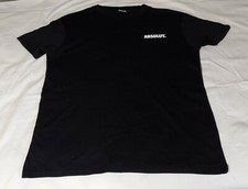 Image of Absolut Vodka Black Promo T-Shirt ~ Planet Earth's Favorite on back New w/o tag