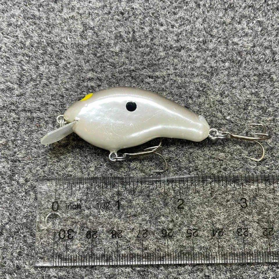 Davis Bait Co Fishco Shallow Crankbait Handmade Balsa Fishing Lure 2.5" - Image 2 of 4
