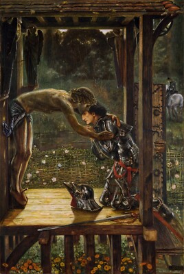 Edward Burne-Jones : ''The Merciful Knight'' (1863) - Giclee Fine Art Print