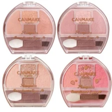 CANMAKE Plumpuku Coordination Eyes 7 Types Eyeshadow 【US STOCK】