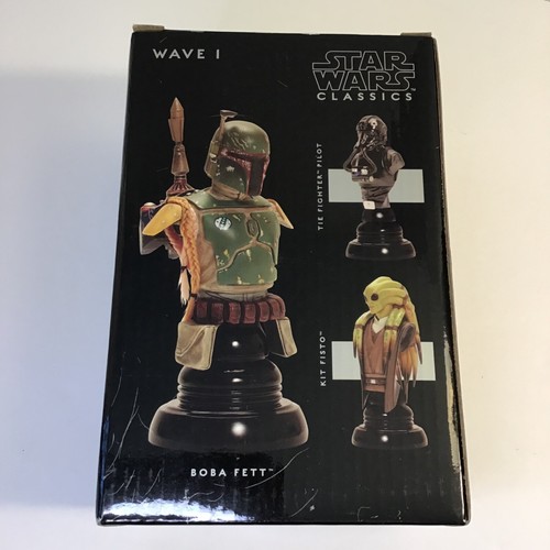STAR WARS CLASSICS: Boba Fett BUST (2007) Gentle Giant - Picture 11 of 13