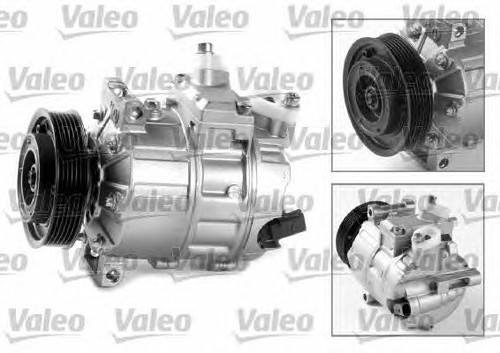 VALEO AIR CONDITION AC COMPRESSOR for SKODA OCTAVIA Combi 2.0 TSI RS 2015->on - Bild 2 von 8