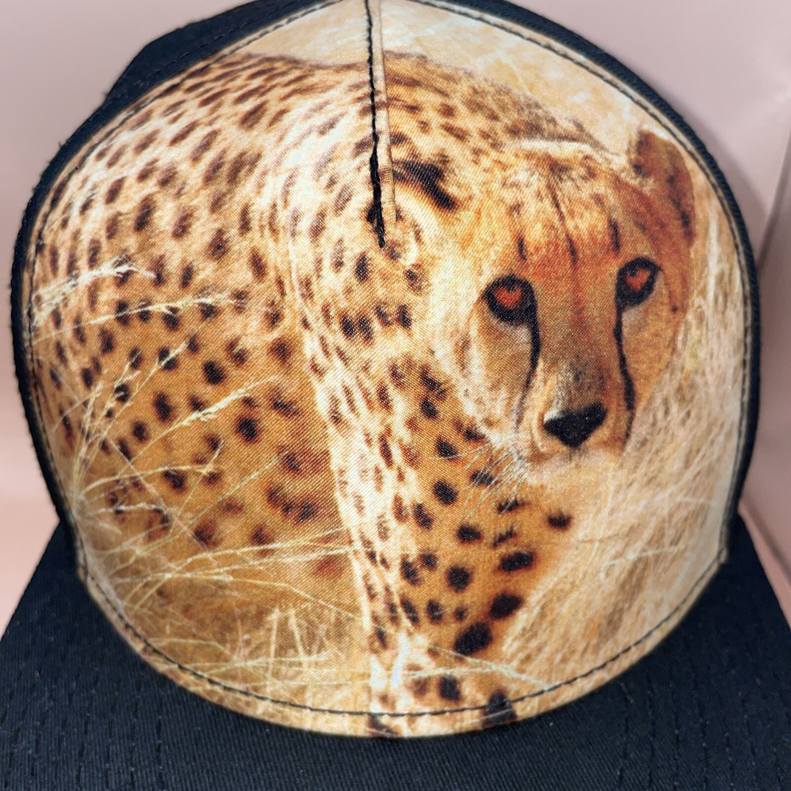 CHEETAH Baseball Hat Cap Pattern Otto SnapBack Tr… - image 2