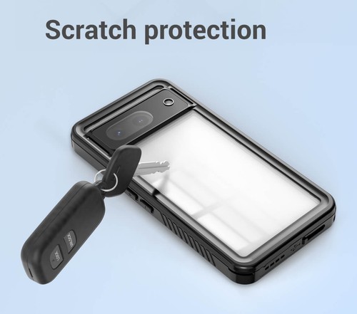 Boîtier étanche Pour Google Pixel 8, Housse Protection Résistante Chocs Black - Photo 4 sur 5