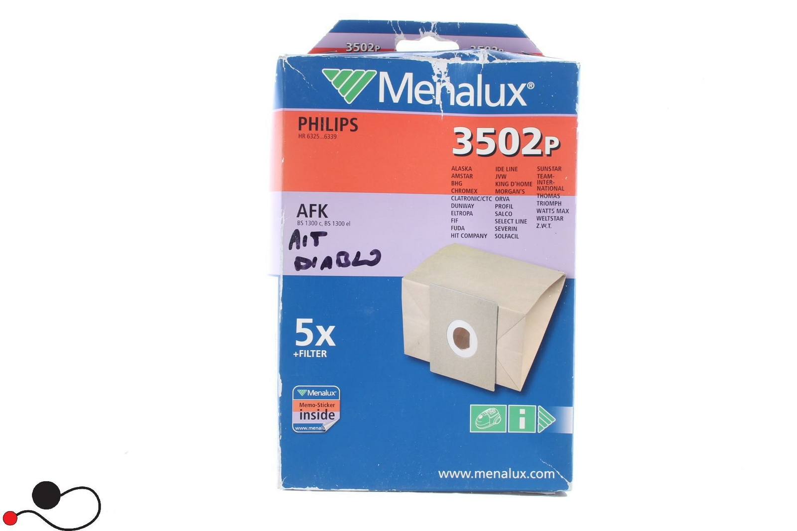 MENALUX 3502P 5X PHILIPS ELETTROZETA 9001961995 COMPATIBILE