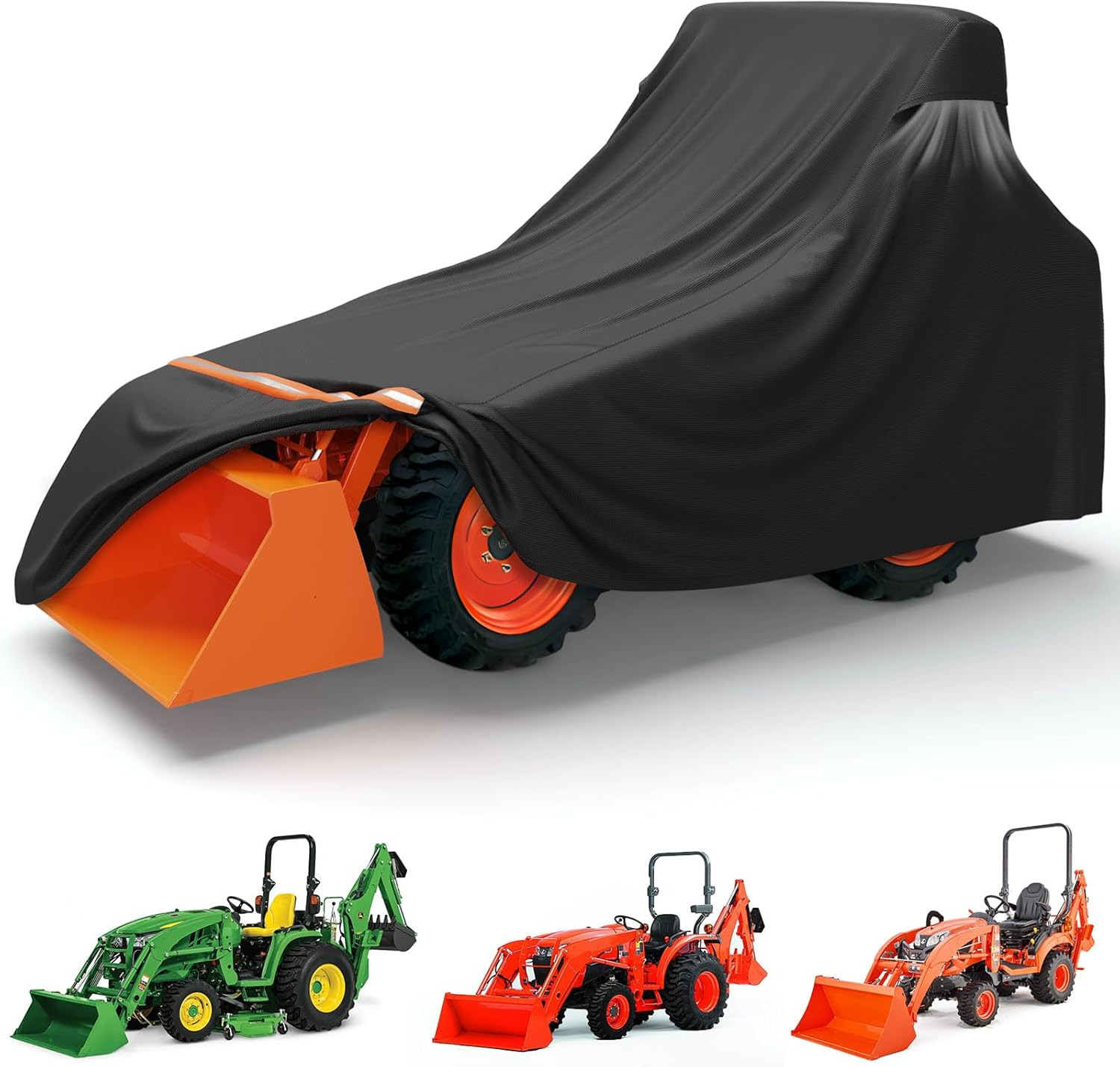 Heavy Duty Tractor Cover – Waterproof UV Protect, Fits Compact Utility Tractors