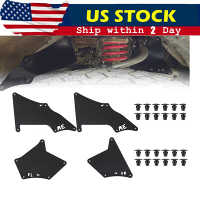 Set of 4 Splash Guard for Toyota 4Runner Lexus GX 460 470 2003-2022 Fender Liner