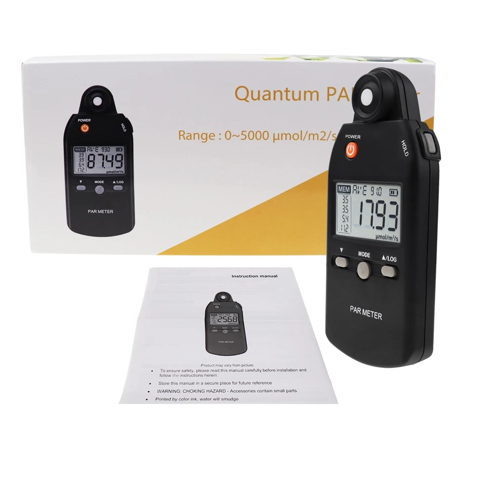 Photography Light Meter Full Spectrum Quantum PPFD Par Meter for Led Grow Lights - Image 2 of 4