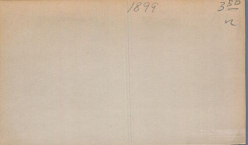 Bauernhof Artikel nummeriert 1899 Sammelkarte - Bild 2 von 2