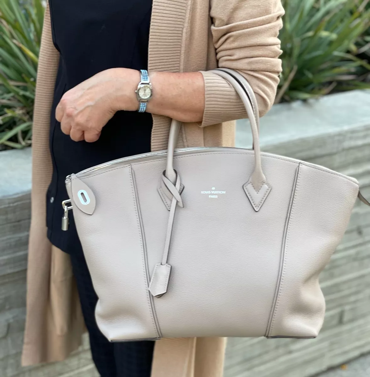 Louis Vuitton Grey Bags & Handbags for Women