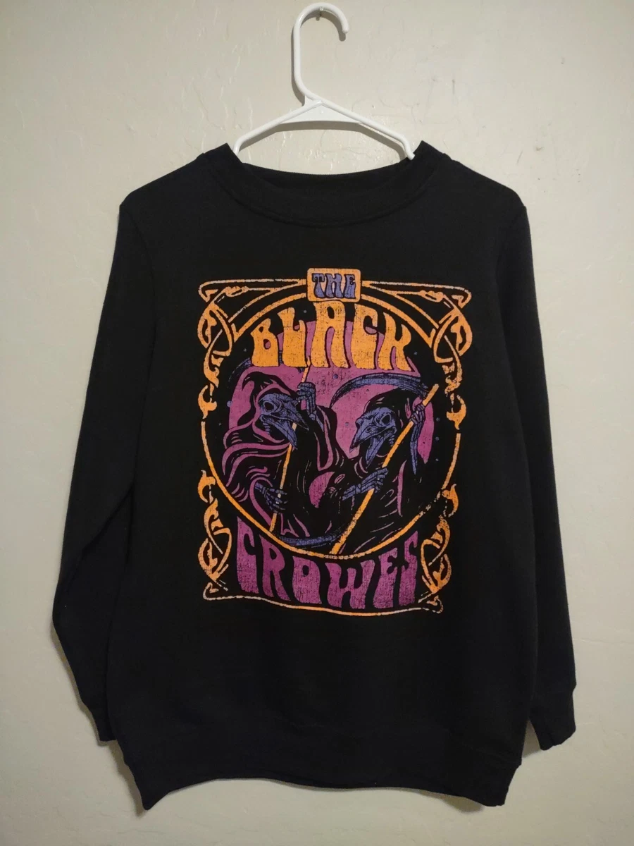NWT The Black Crows Band Graphic Sweatshirt Size Small