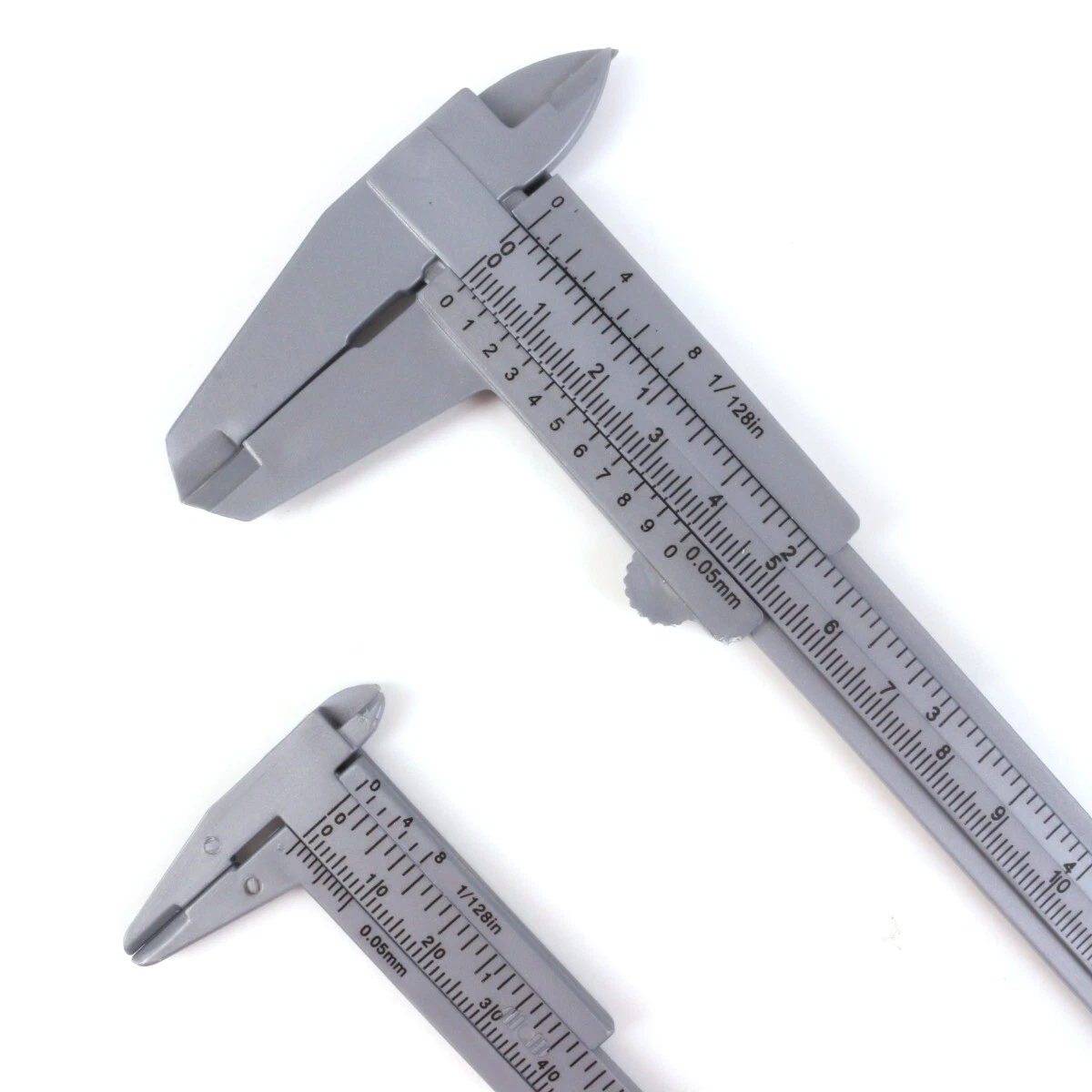 2Pc 3 & 6 PLASTIC VERNIER CALIPER DIAMETER MEASURING GAUGE TOOL LIGHT  WEIGHT