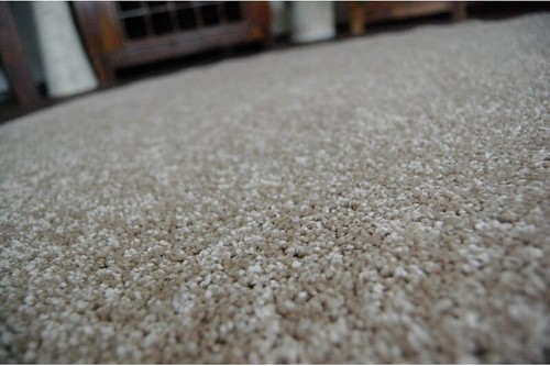 Hardwearing Soft carpets 'SERENITY' circle beige thick Rug Best Quality carpets - Picture 4 of 6