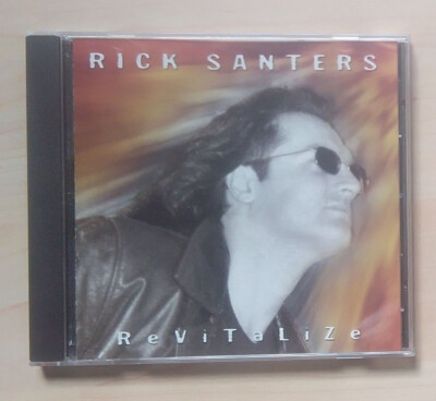 RICK SANTERS - REVITALIZE DANDELION RECORDS 1996 LIKE NEW AOR MELODIC RARE !!!
