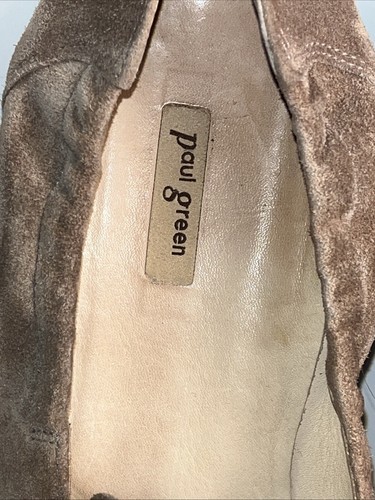 Paul Green Antelope Royal Suede Slippers 7 1/2 Men’s Loafers EUC - Picture 8 of 11