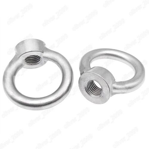 Titanium GR2 Shoulder Pattern Machinery LIFTING EYE NUTS M12 M16 - Picture 3 of 5