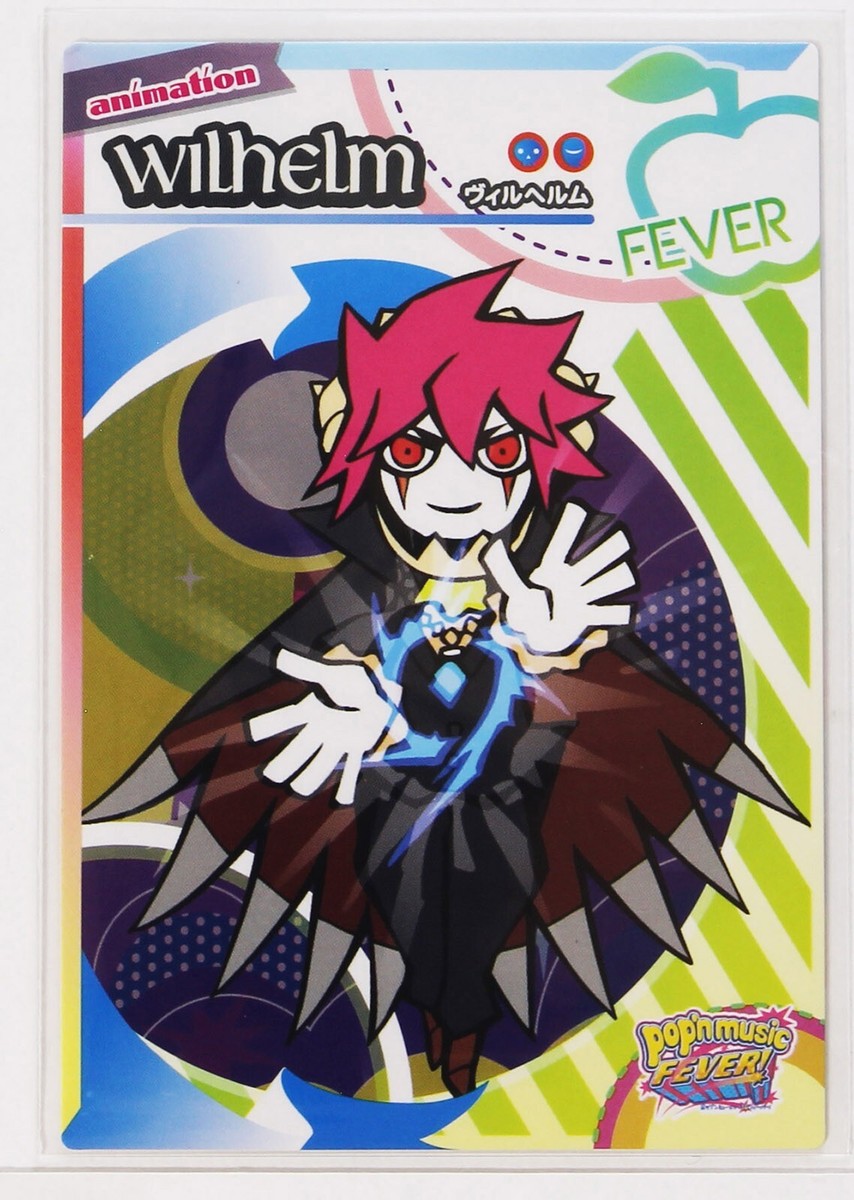 Pop'n Music Card Wilhelm PN23N042 KONAMI Japan Game Character | eBay