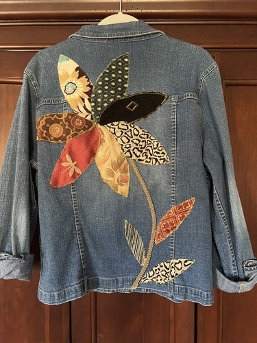 OakandBlossom Monogram Jean Jacket