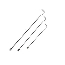 InoxPDR Steel Dent Repair Rods with Paintless Dent Repair (Handle Not Included)