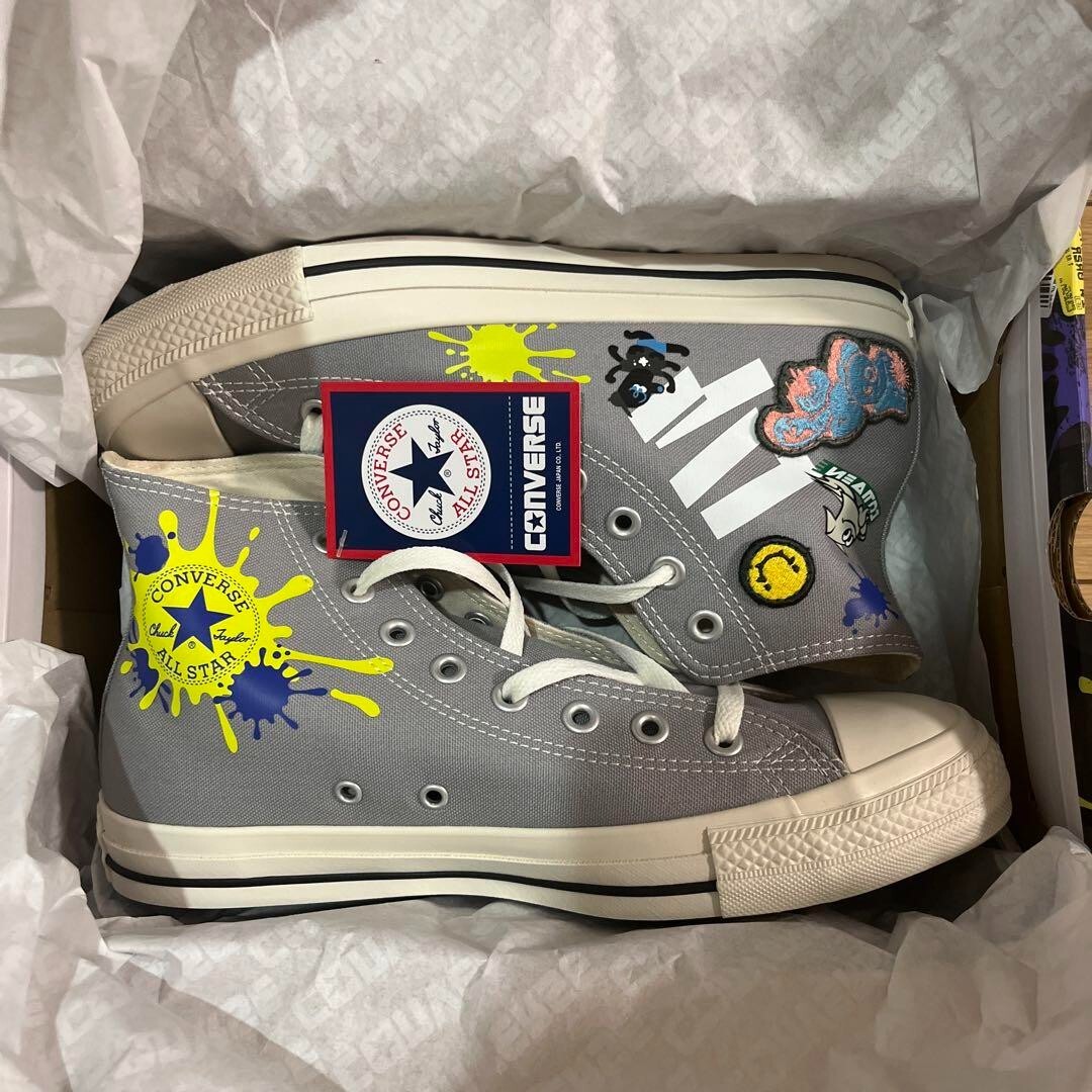 Converse ALL STAR LC HI Splatoon3 Nintendo Excl. Gray 26.5cm US  