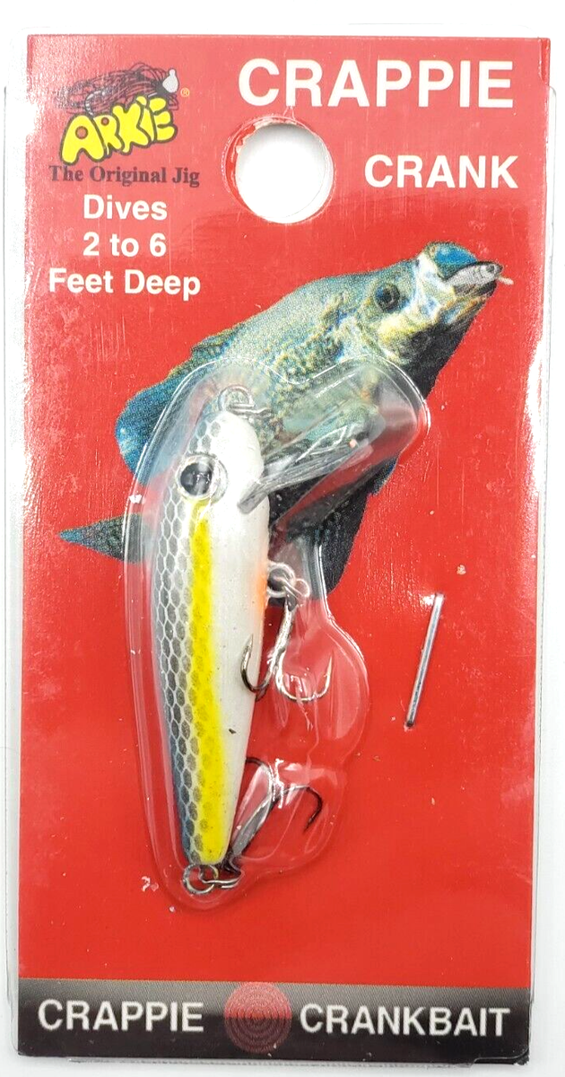 arke fishing lure Arkie Lures Original Rattle Band Arkie Jig so if one is lost you can replace it and get back to fishing that much faster. Arkie Jig Spinner Fish Lure,