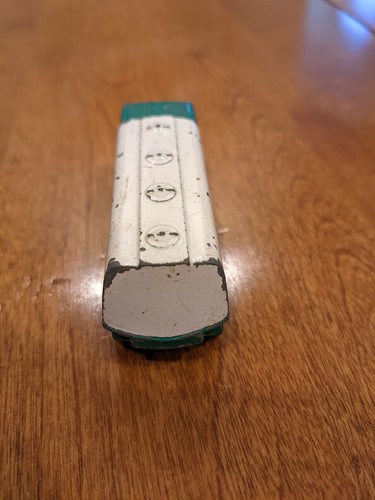 Vintage Matchbox Lesney Ergomatic Cab Tanker Truck BP Die Cast White Green - Picture 3 of 7