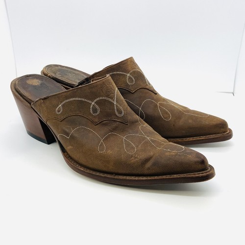 Ariat Womens Clog Shoes Boot Cowboy Slip-On Mules
