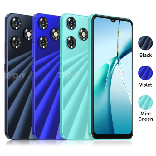 2025 Factory Unlocked Android 12 Cell Phone Smartphone 6.8" Dual SIM 8Core 128GB - Picture 29 of 47