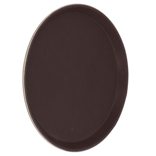 (35cm Round)Round Serving Tray Nonslip Rubber Tempered Glass Fiber Heat - Picture 5 of 12