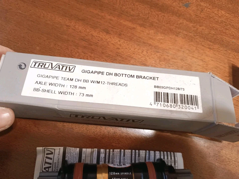 Nuevo de Lote Antiguo Truvativ Gigapipe Team DH 73 X 128 Foto 2 de 4