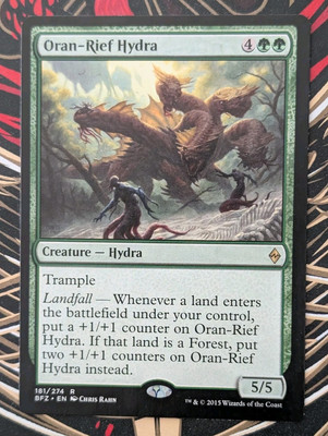 MTG  Battle for Zendikar Rare ORAN-RIEF HYDRA NM