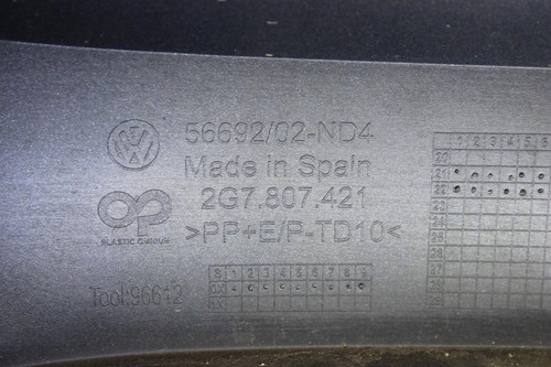 VW Taigo R-Line Paraurti Originale Paraurti Posteriore PDC 2G7807421 2G7807521E - Foto 8 di 11