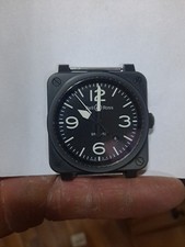 Bell Ross Watch Aviation /Military Spec Ceramic BR03-92-CBL-12242