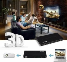 4K HDMI Splitter 1 in 8 Out-8 Port Powered HDMI Splitter - 1x8 hdmi splitters US