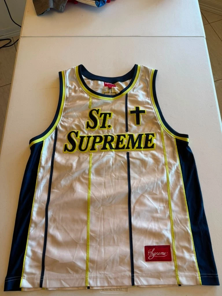 Supreme Yellow Regular Activewear Tops for Men for Sale | Shop
