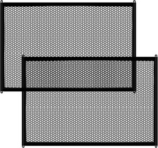 2 Pack Dog Gate, 43.3'' X 28.3'' Pet Gate for The House, No Drilling Puppy Gate