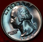 1966-P Washington Quarter — photo from another recent sale