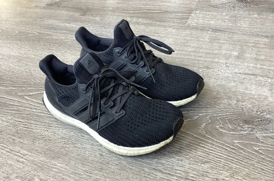 Adidas Womens Ultraboost BB6149 Black Running Shoes Sneakers Size 7 - Image 2 of 4